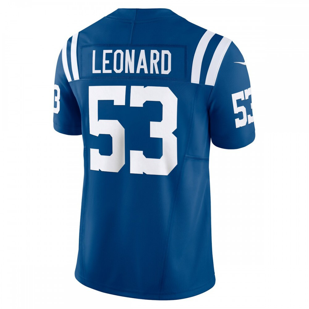 Shaquille Leonard Indianapolis Colts Nike Vapor F.U.S.E. Limited Jersey - Royal-GridironStore